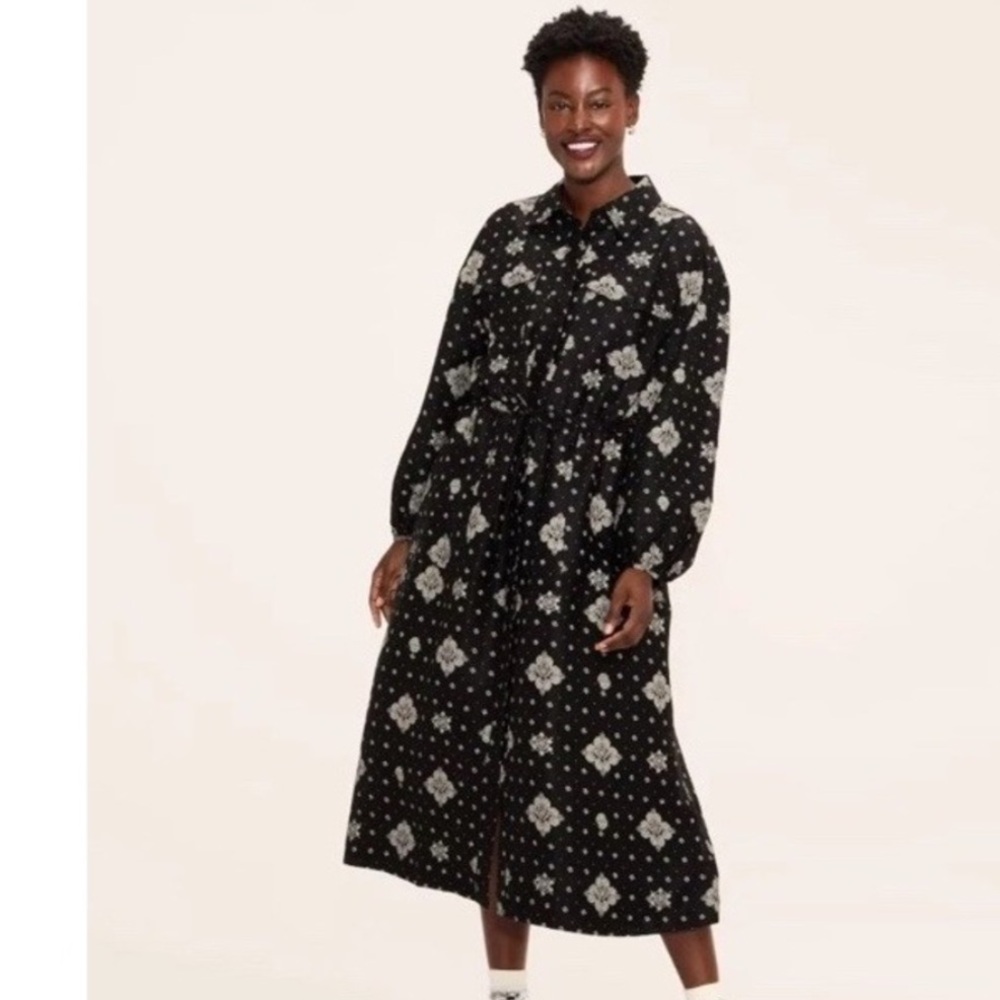 Woolrich For Target Long Sleeve Shirtdress Bandana Print
NWOT